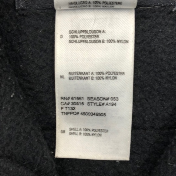 The North Face Denali Black Full Zip Fleece Jacket - Picture 5 of 5